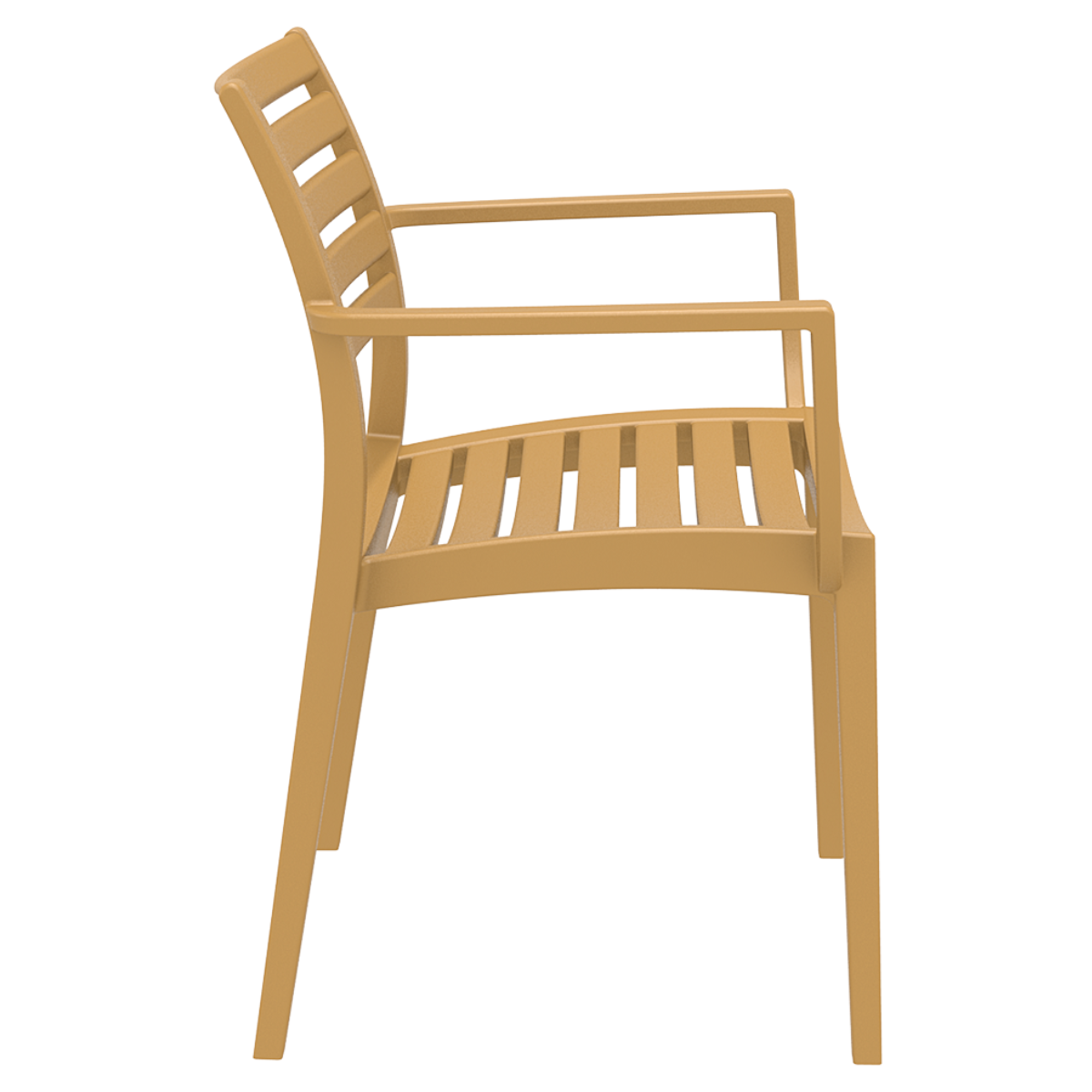 ST ARANA  Sárga design Műanyag kültéri szék